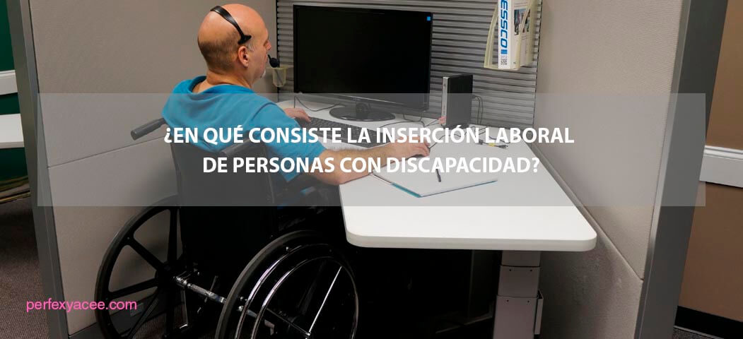 inserción laboral de personas con dicapacidad