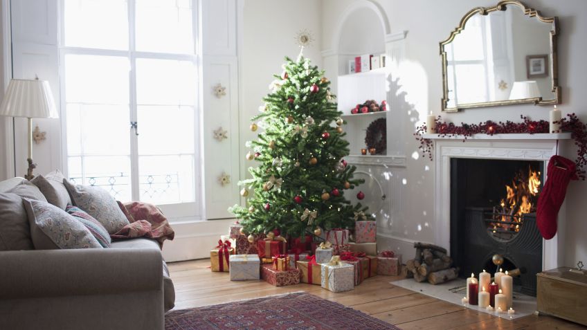 cómo limpiar un árbol de Navidad