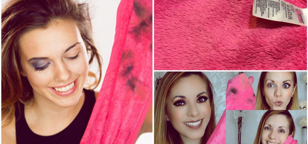 Cómo limpiar el maquillaje de las toallas