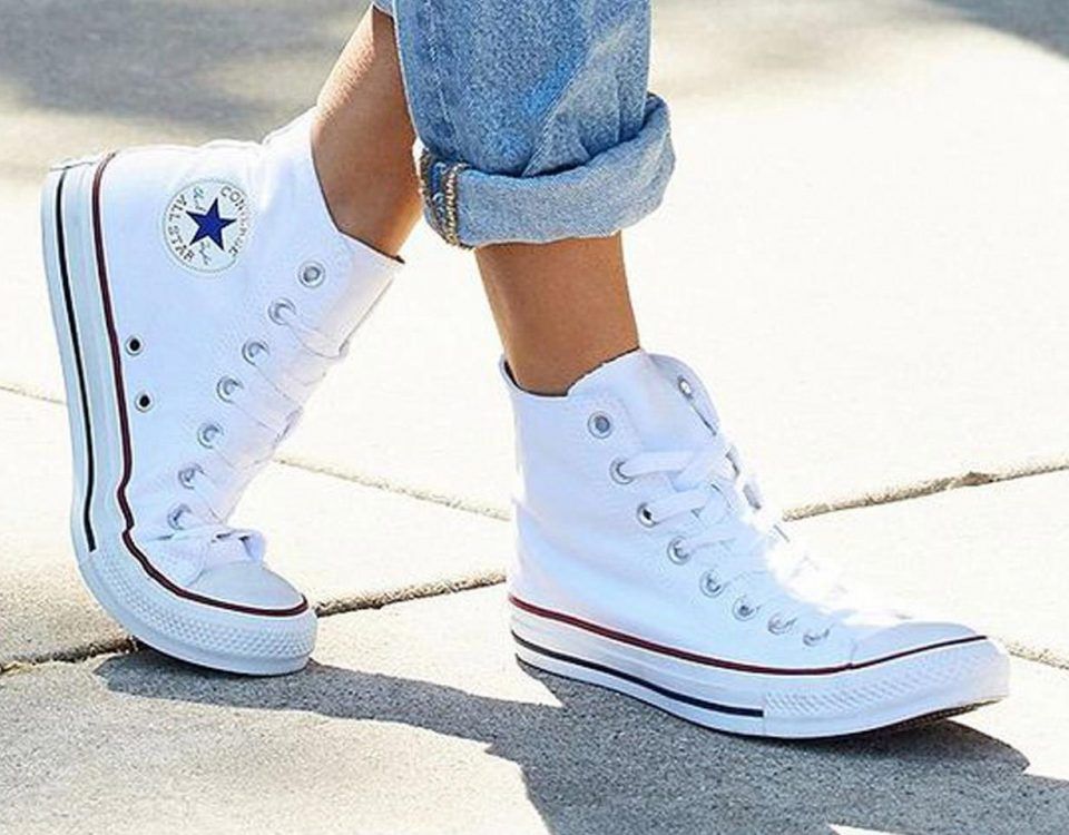 Cómo limpiar converse blancas