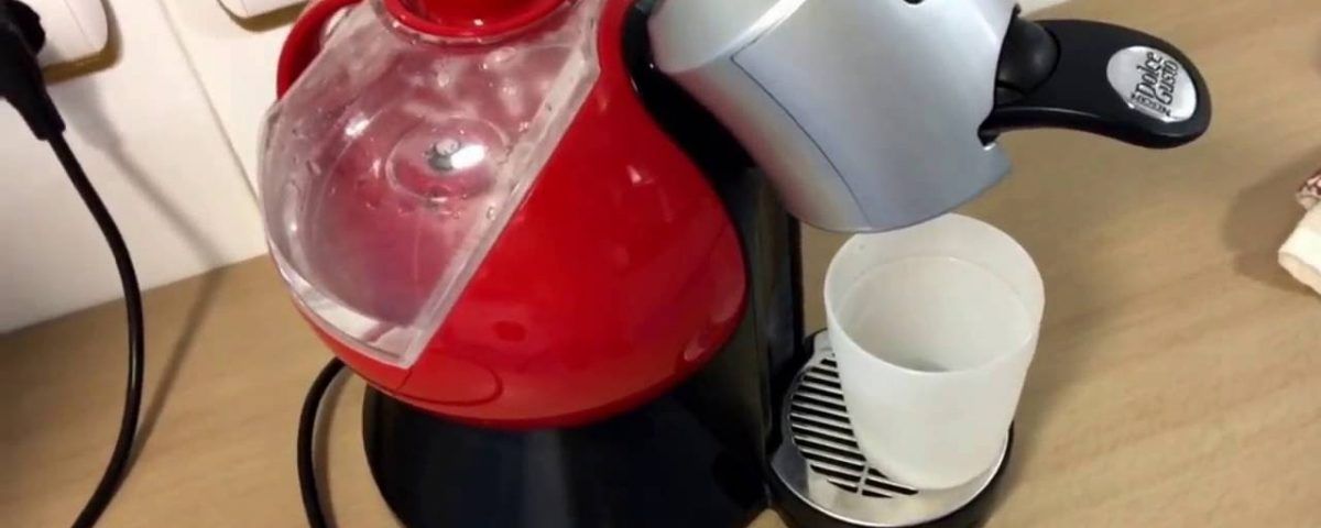 Cómo limpiar una cafetera Dolce gusto