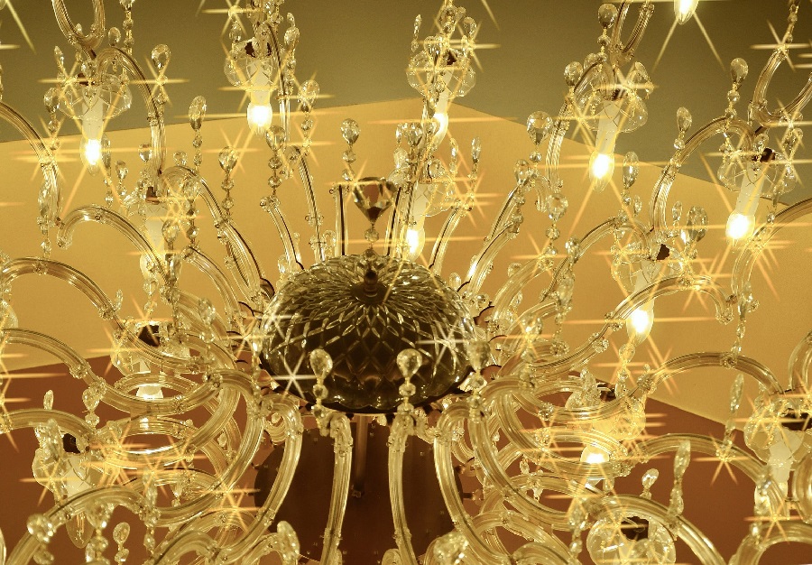 Cómo limpiar lámparas de cristal