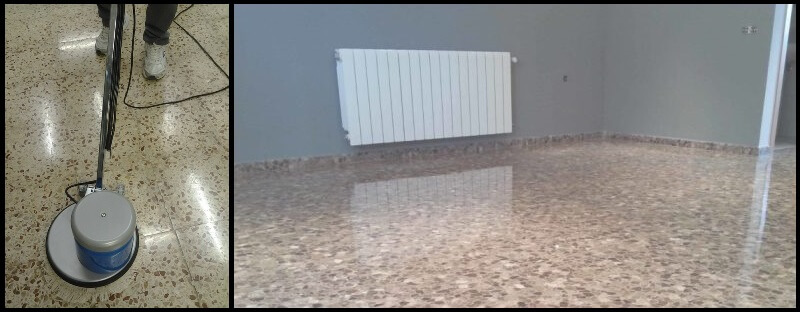 Limpiar terrazo