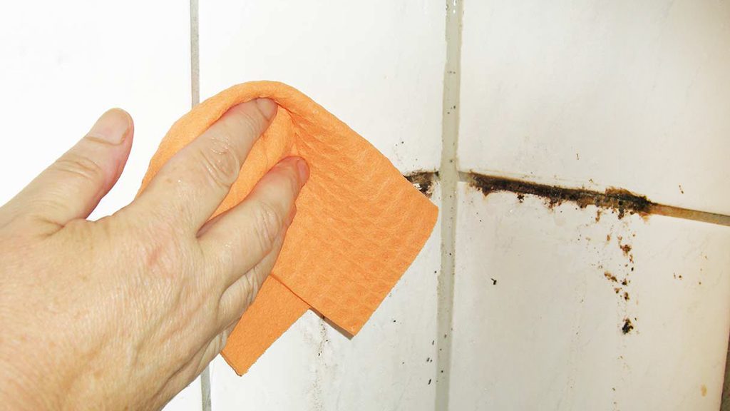 Limpiar azulejos baño tras obra