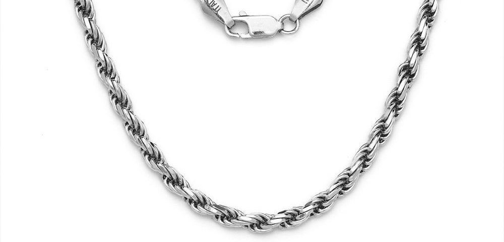 Cómo limpiar cadena de plata