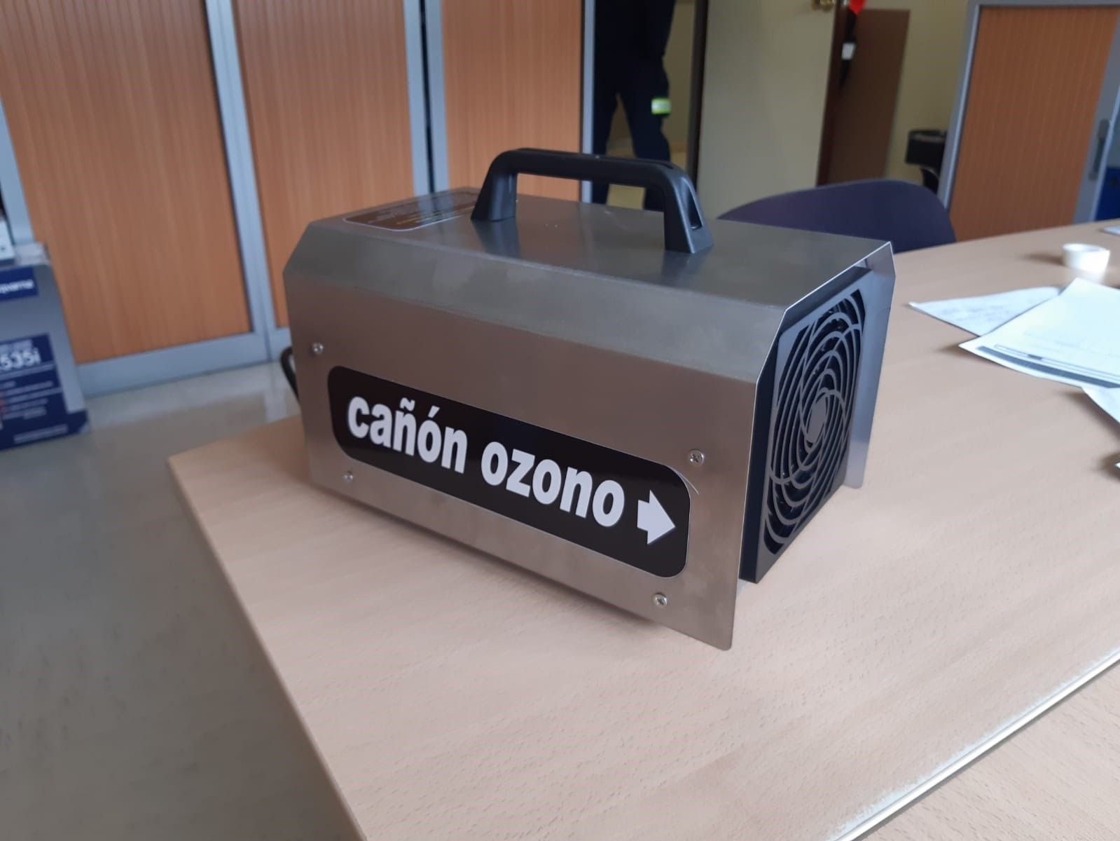 Desinfectar con ozono