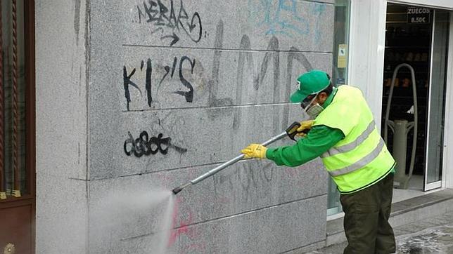 Limpiar grafiti