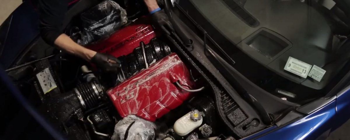 Limpiar un motor