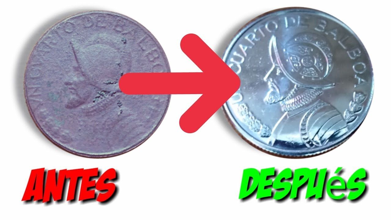 Cómo limpiar monedas