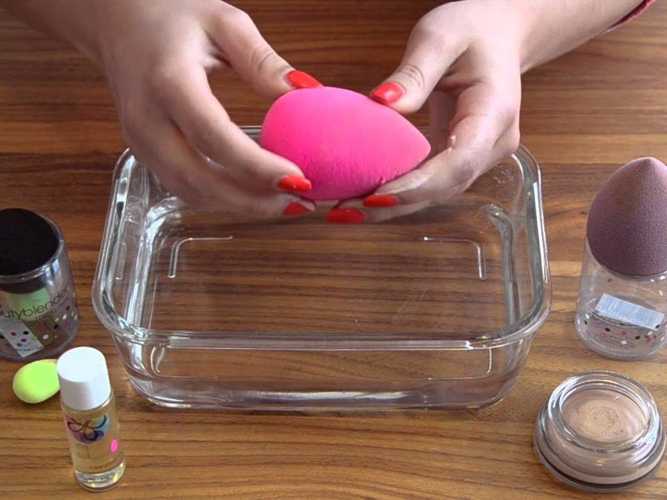Cómo limpiar beauty blender