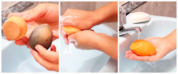 Cómo limpiar la esponja de maquillaje