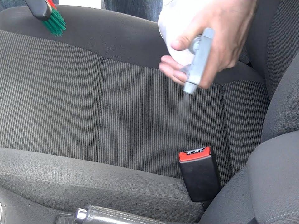 Cómo limpiar asientos coche