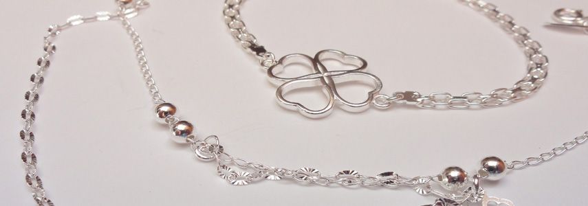 Cómo limpiar pulseras de plata