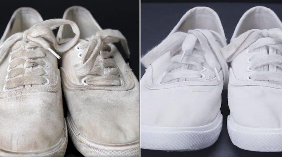 Cómo limpiar zapatillas de tela